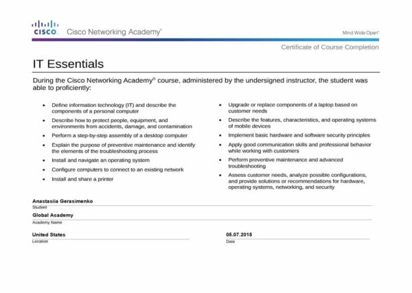 Основы информационных технологий